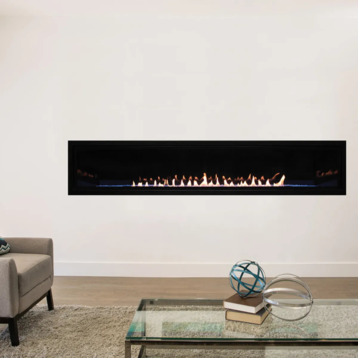 Ventless Linear Gas Fireplace